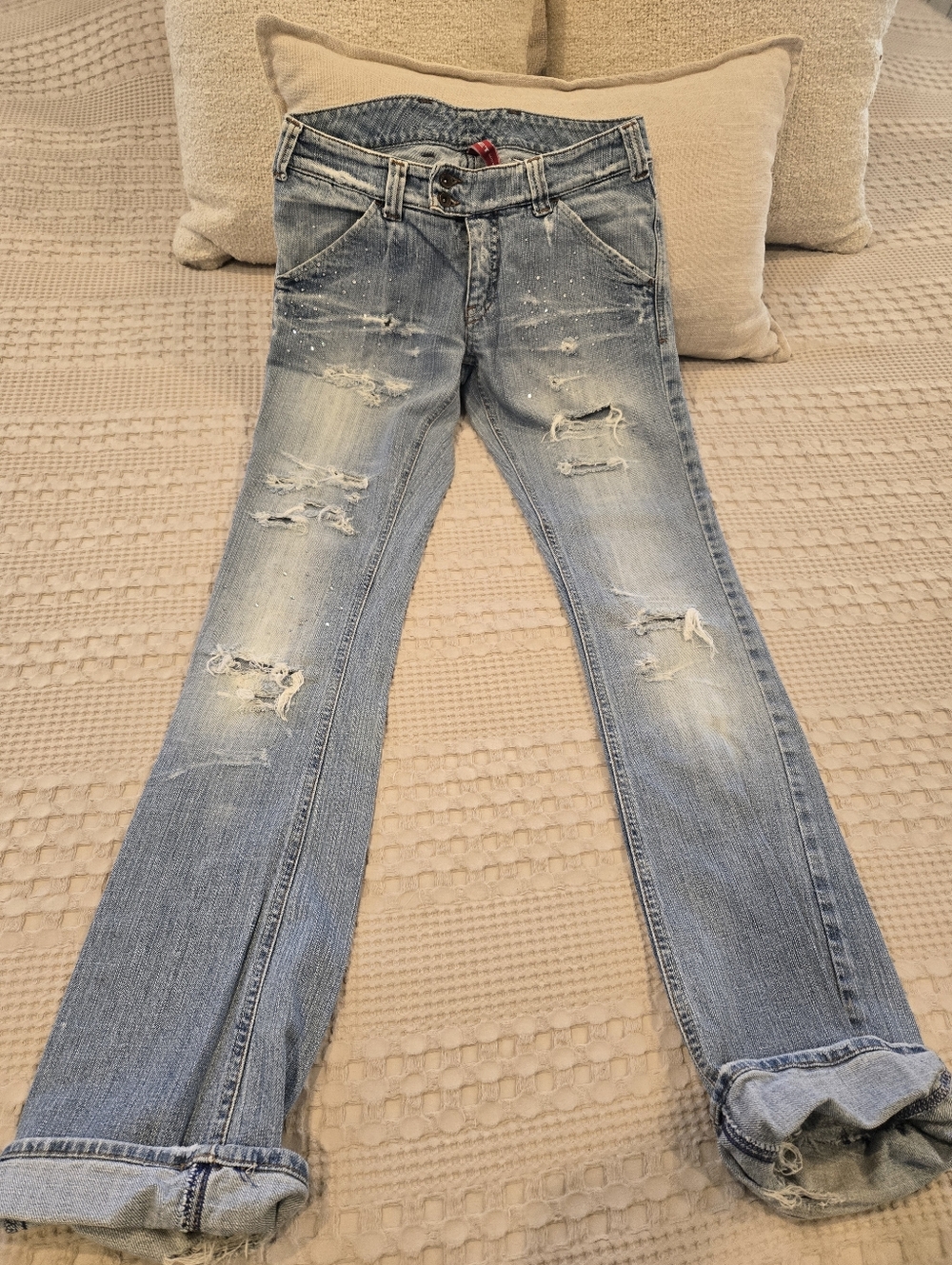 ME Makeover Essentials Light Blue Skinny Jeans